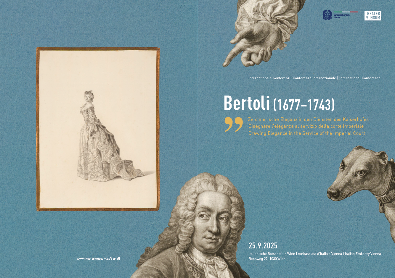 Bild des Programmes von der Internationalen Konferenz Bertoli